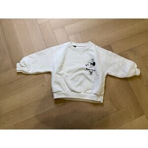 Zara Mickey Mouse Pullover Sweatshirt - Size 3T